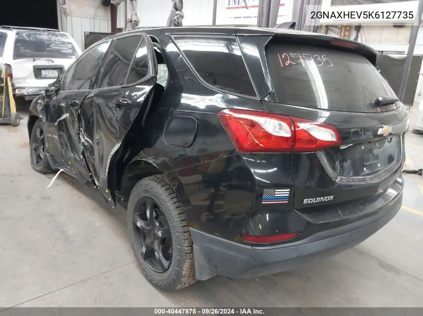 2GNAXHEV5K6127735 2019 Chevrolet Equinox Ls