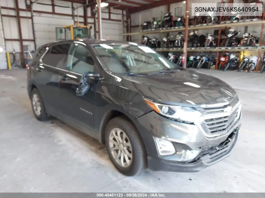 3GNAXJEV6KS640954 2019 Chevrolet Equinox Lt