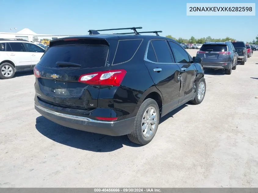 2019 Chevrolet Equinox Lt VIN: 2GNAXKEVXK6282598 Lot: 40456666