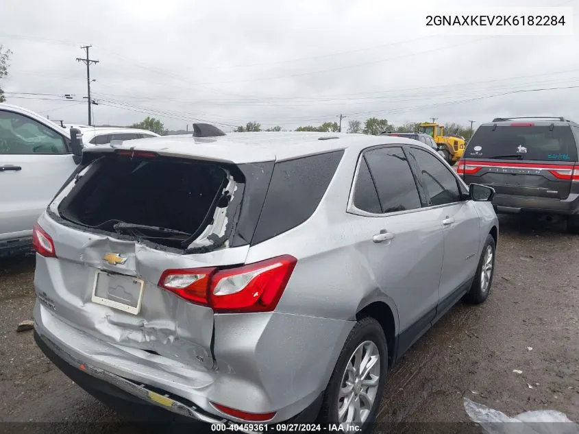 2019 Chevrolet Equinox Lt VIN: 2GNAXKEV2K6182284 Lot: 40459361