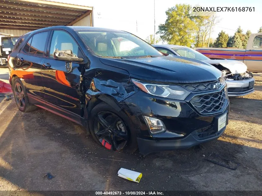 2019 Chevrolet Equinox Lt VIN: 2GNAXLEX7K6168761 Lot: 40492673