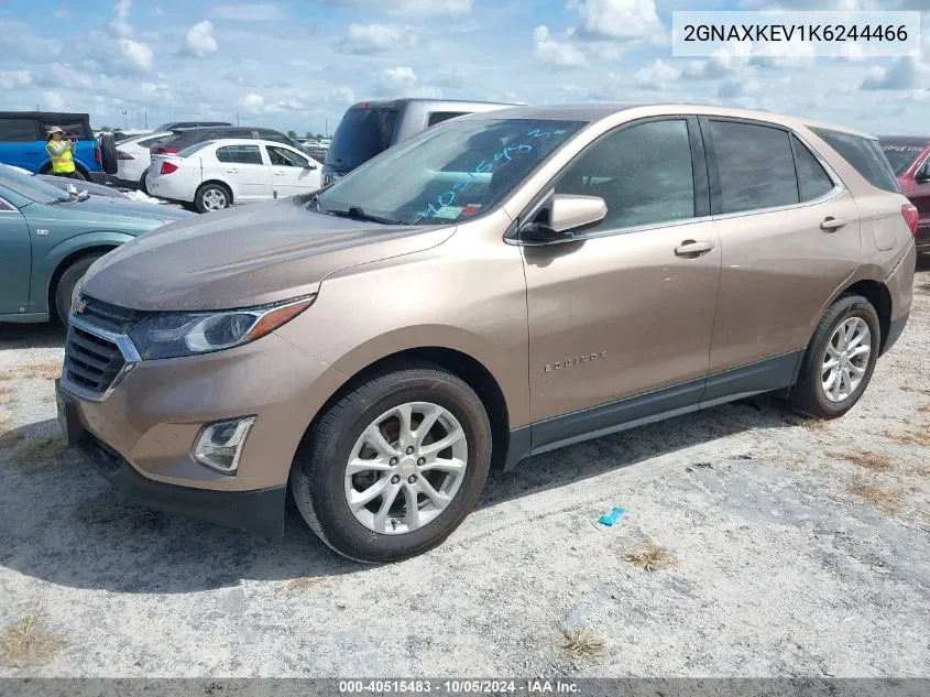 2019 Chevrolet Equinox Lt VIN: 2GNAXKEV1K6244466 Lot: 40515483