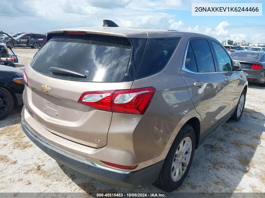 2019 Chevrolet Equinox Lt VIN: 2GNAXKEV1K6244466 Lot: 40515483