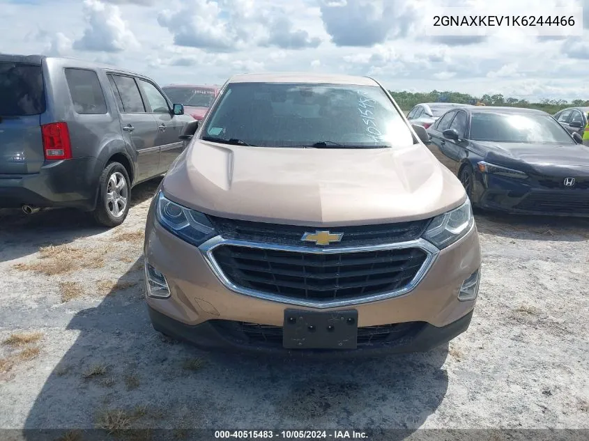 2019 Chevrolet Equinox Lt VIN: 2GNAXKEV1K6244466 Lot: 40515483