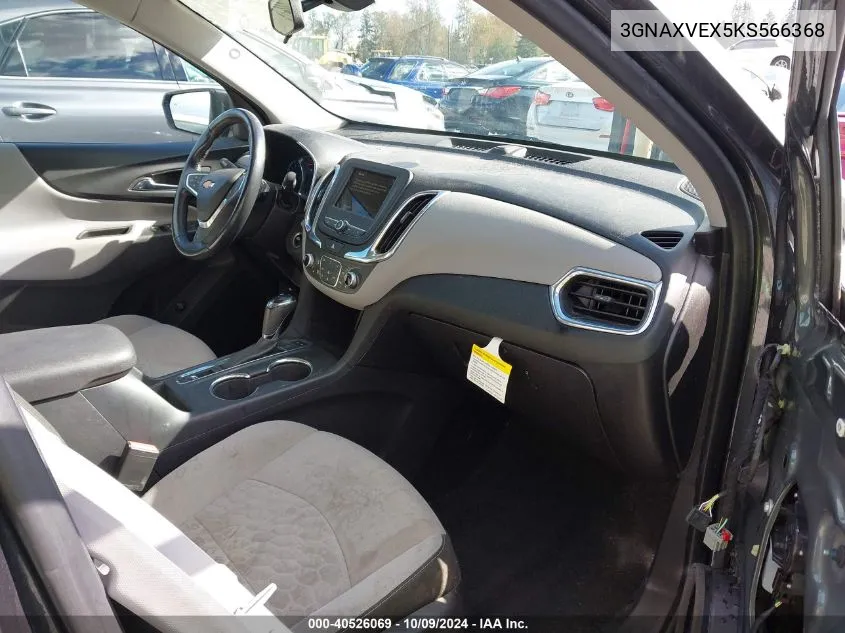 2019 Chevrolet Equinox Lt VIN: 3GNAXVEX5KS566368 Lot: 40526069