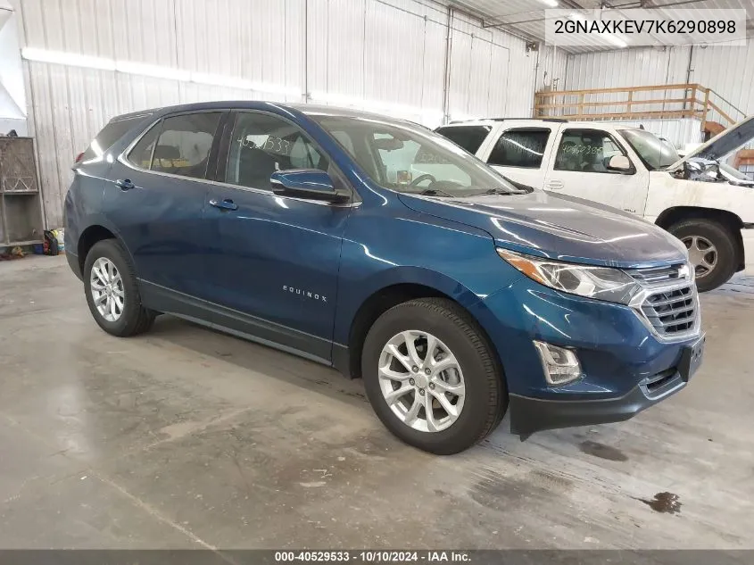 2019 Chevrolet Equinox Lt VIN: 2GNAXKEV7K6290898 Lot: 40529533