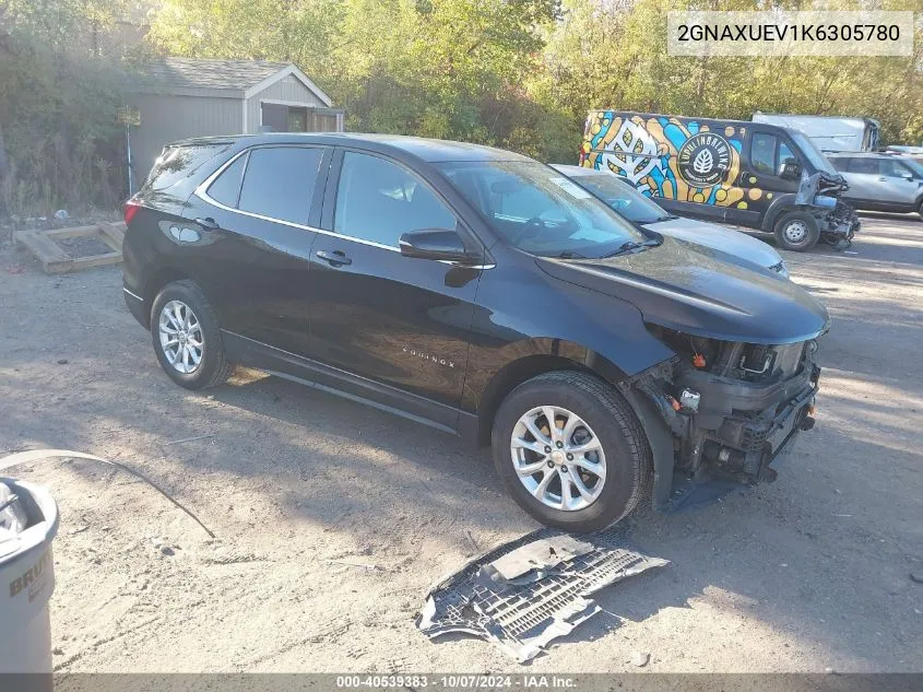 2019 Chevrolet Equinox Lt VIN: 2GNAXUEV1K6305780 Lot: 40539383