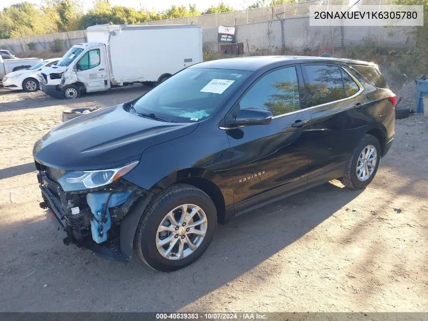 2019 Chevrolet Equinox Lt VIN: 2GNAXUEV1K6305780 Lot: 40539383