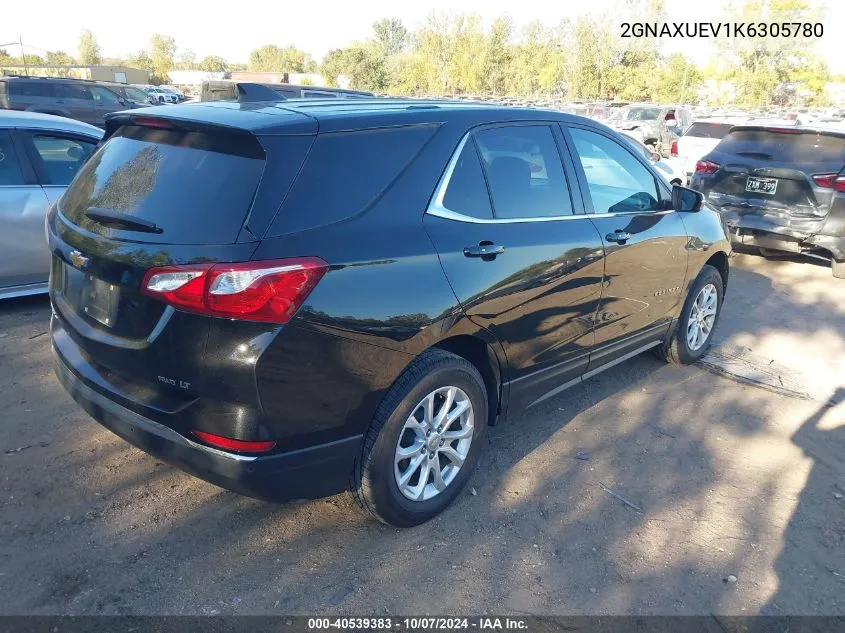 2019 Chevrolet Equinox Lt VIN: 2GNAXUEV1K6305780 Lot: 40539383