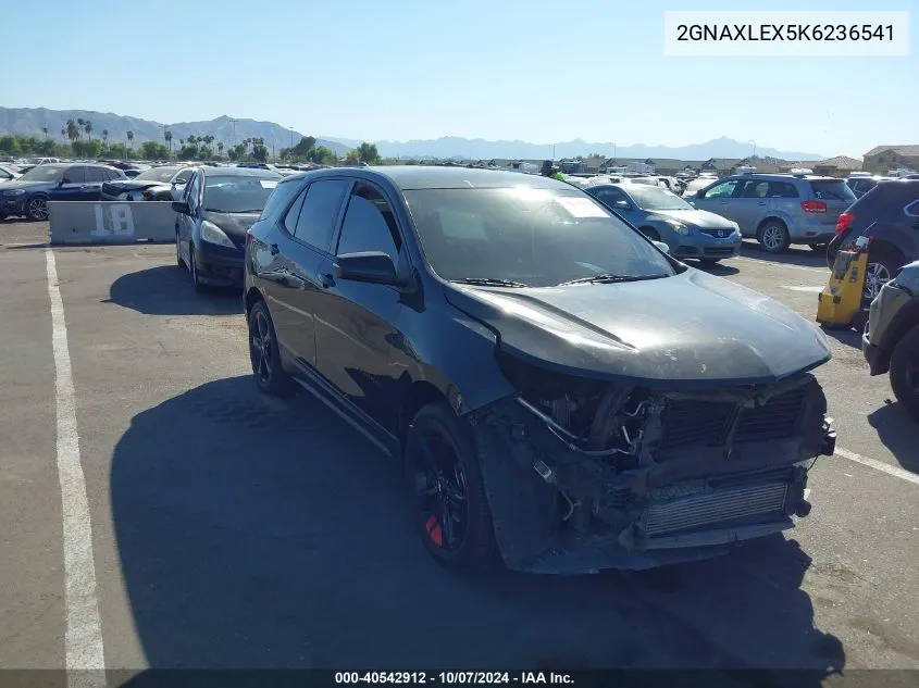 2019 Chevrolet Equinox Lt VIN: 2GNAXLEX5K6236541 Lot: 40542912