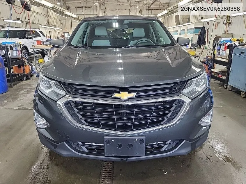 2GNAXSEV0K6280388 2019 Chevrolet Equinox Ls