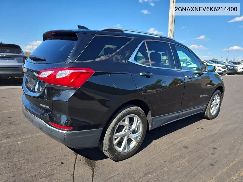 2019 Chevrolet Equinox Premier VIN: 2GNAXNEV6K6214400 Lot: 40578348