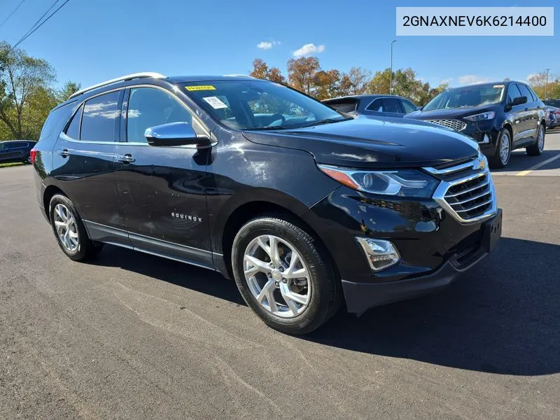 2GNAXNEV6K6214400 2019 Chevrolet Equinox Premier