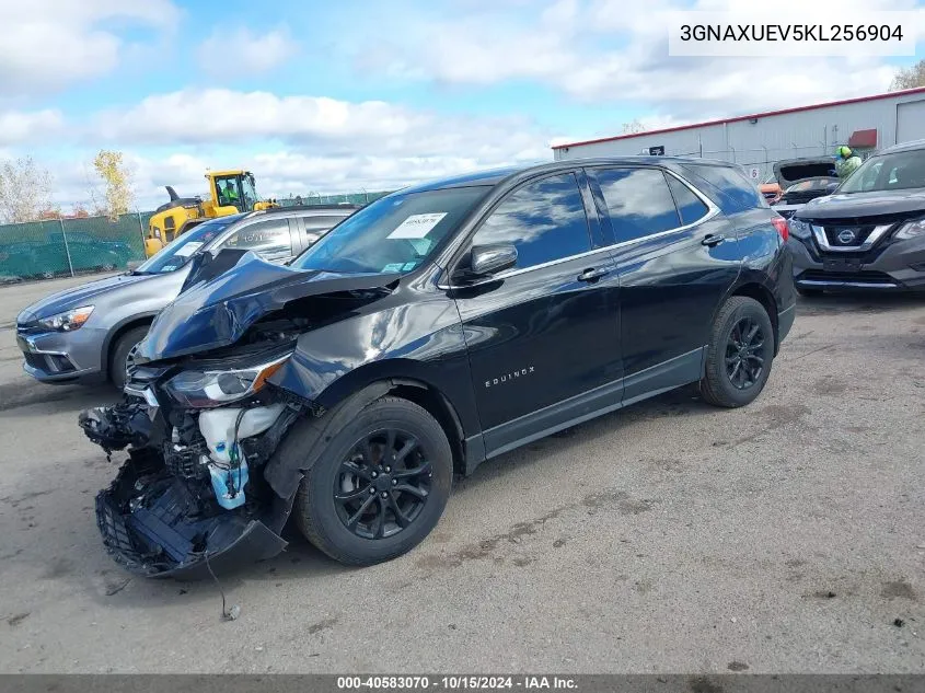 2019 Chevrolet Equinox Lt VIN: 3GNAXUEV5KL256904 Lot: 40583070