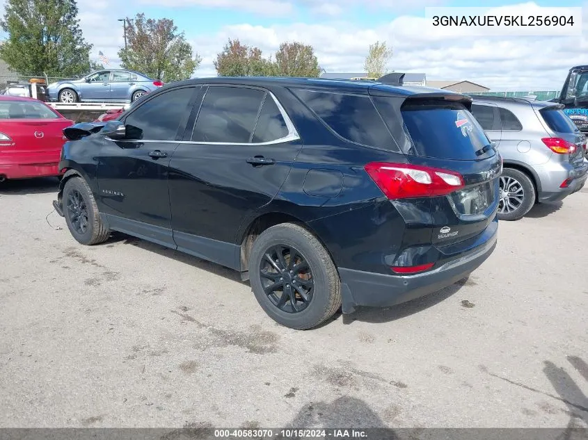 2019 Chevrolet Equinox Lt VIN: 3GNAXUEV5KL256904 Lot: 40583070