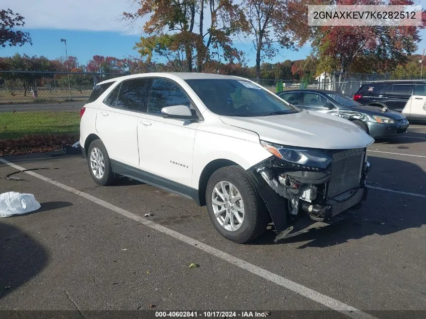 2019 Chevrolet Equinox Lt VIN: 2GNAXKEV7K6282512 Lot: 40602841