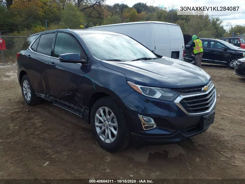 2019 Chevrolet Equinox Lt VIN: 3GNAXKEV1KL284087 Lot: 40604311