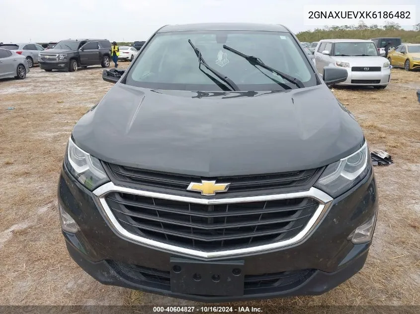 2019 Chevrolet Equinox Lt VIN: 2GNAXUEVXK6186482 Lot: 40604827