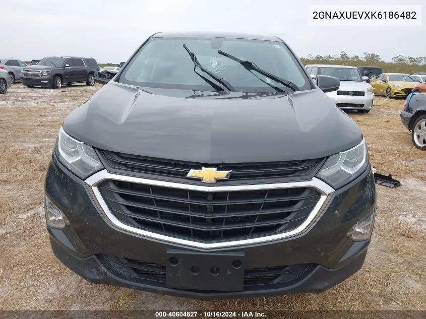 2019 Chevrolet Equinox Lt VIN: 2GNAXUEVXK6186482 Lot: 40604827