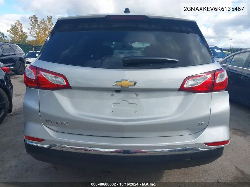 2019 Chevrolet Equinox Lt VIN: 2GNAXKEV6K6135467 Lot: 40606332