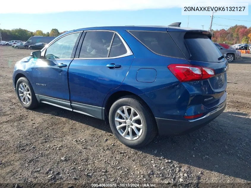 2019 Chevrolet Equinox Lt VIN: 2GNAXKEVOK6132127 Lot: 40630578