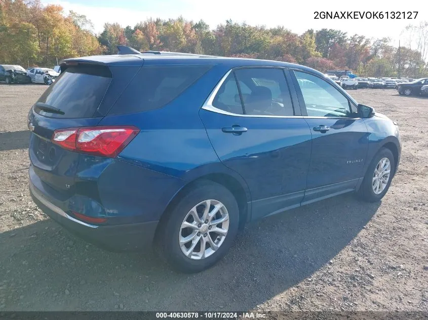 2019 Chevrolet Equinox Lt VIN: 2GNAXKEVOK6132127 Lot: 40630578