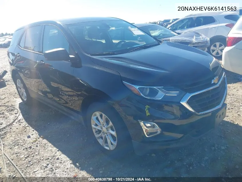 2019 Chevrolet Equinox Ls VIN: 2GNAXHEV6K6141563 Lot: 40638798