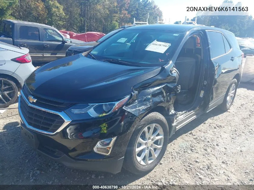 2019 Chevrolet Equinox Ls VIN: 2GNAXHEV6K6141563 Lot: 40638798