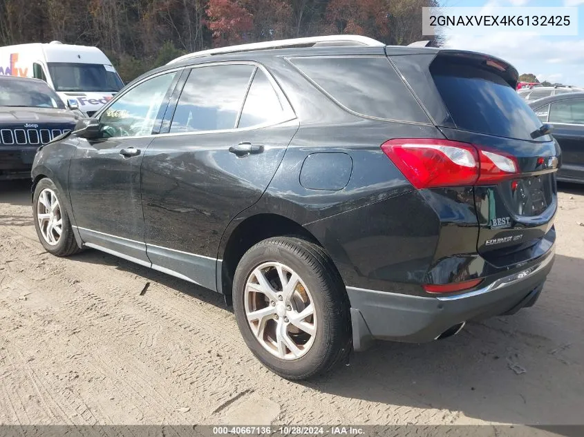 2019 Chevrolet Equinox Lt VIN: 2GNAXVEX4K6132425 Lot: 40667136