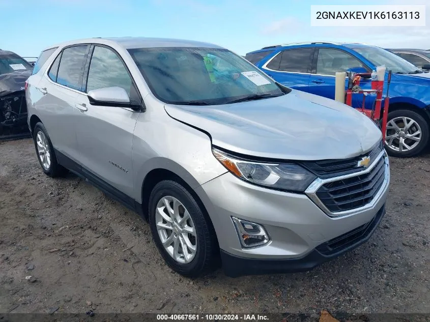 2019 Chevrolet Equinox Lt VIN: 2GNAXKEV1K6163113 Lot: 40667561