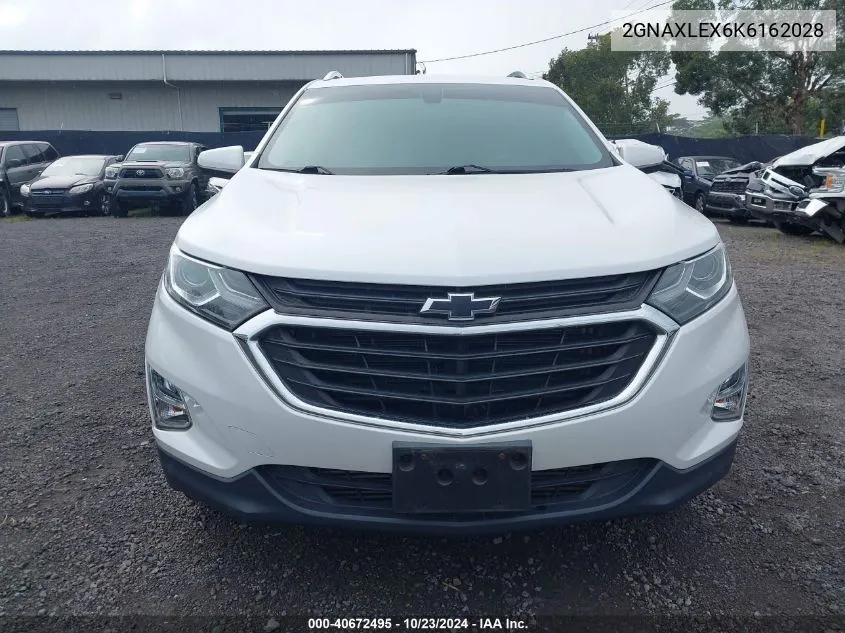 2019 Chevrolet Equinox Lt VIN: 2GNAXLEX6K6162028 Lot: 40672495