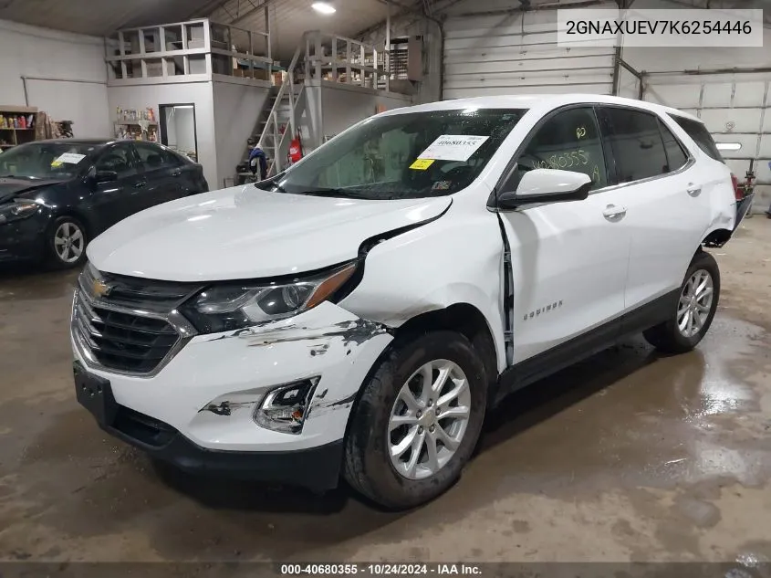 2GNAXUEV7K6254446 2019 Chevrolet Equinox Lt