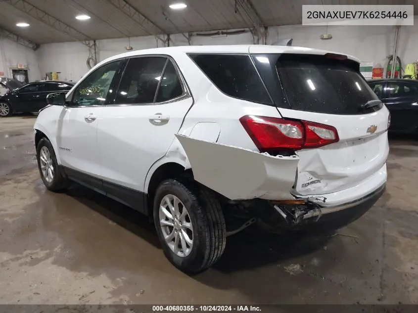 2GNAXUEV7K6254446 2019 Chevrolet Equinox Lt