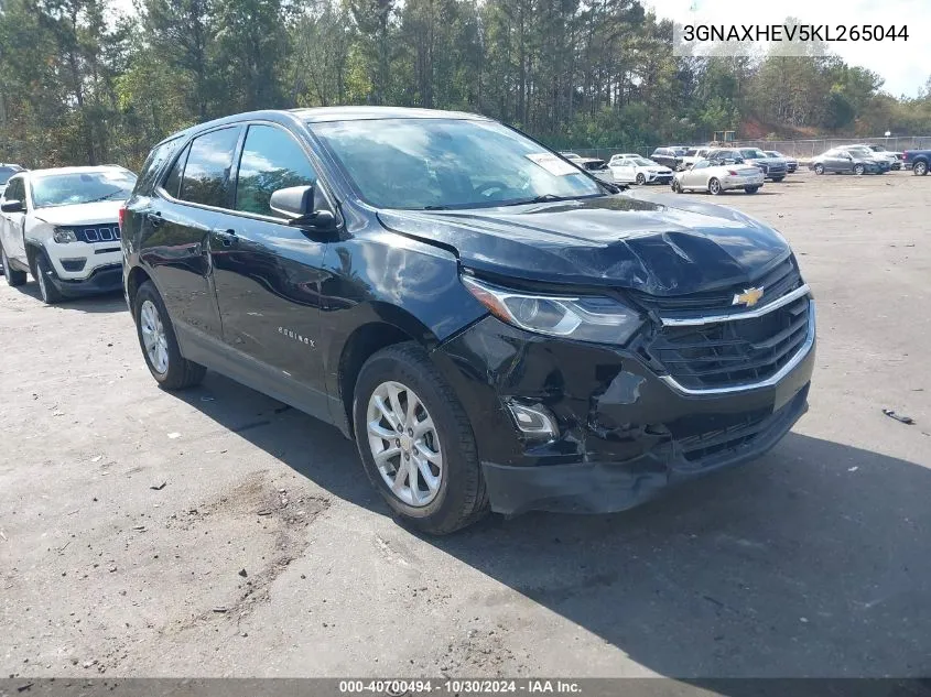 2019 Chevrolet Equinox Ls VIN: 3GNAXHEV5KL265044 Lot: 40700494