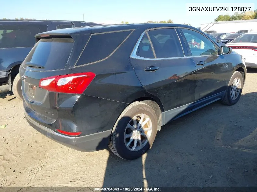 2019 Chevrolet Equinox Lt VIN: 3GNAXUEV2KL128877 Lot: 40704343