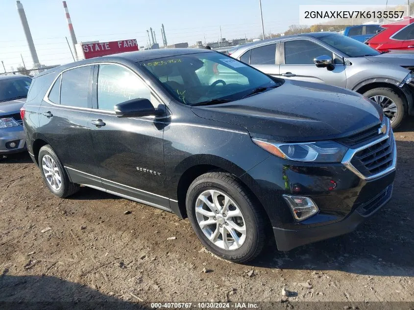 2019 Chevrolet Equinox Lt VIN: 2GNAXKEV7K6135557 Lot: 40705767