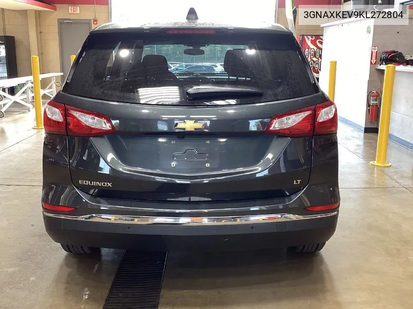 2019 Chevrolet Equinox Lt VIN: 3GNAXKEV9KL272804 Lot: 40713632