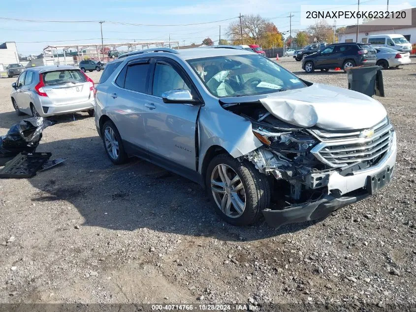 2019 Chevrolet Equinox Premier VIN: 2GNAXPEX6K6232120 Lot: 40714766