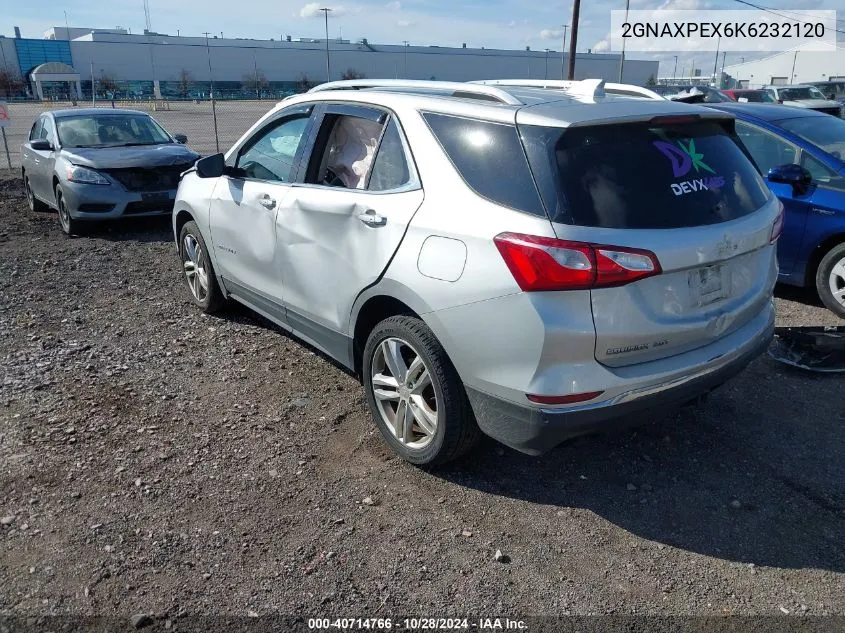 2019 Chevrolet Equinox Premier VIN: 2GNAXPEX6K6232120 Lot: 40714766