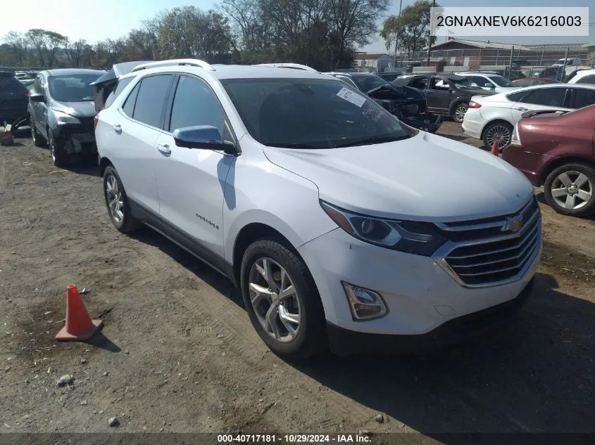 2019 Chevrolet Equinox Premier VIN: 2GNAXNEV6K6216003 Lot: 40717181