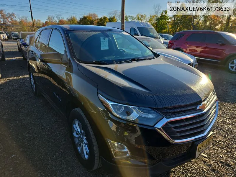 2019 Chevrolet Equinox Lt VIN: 2GNAXUEV6K6173633 Lot: 40718987