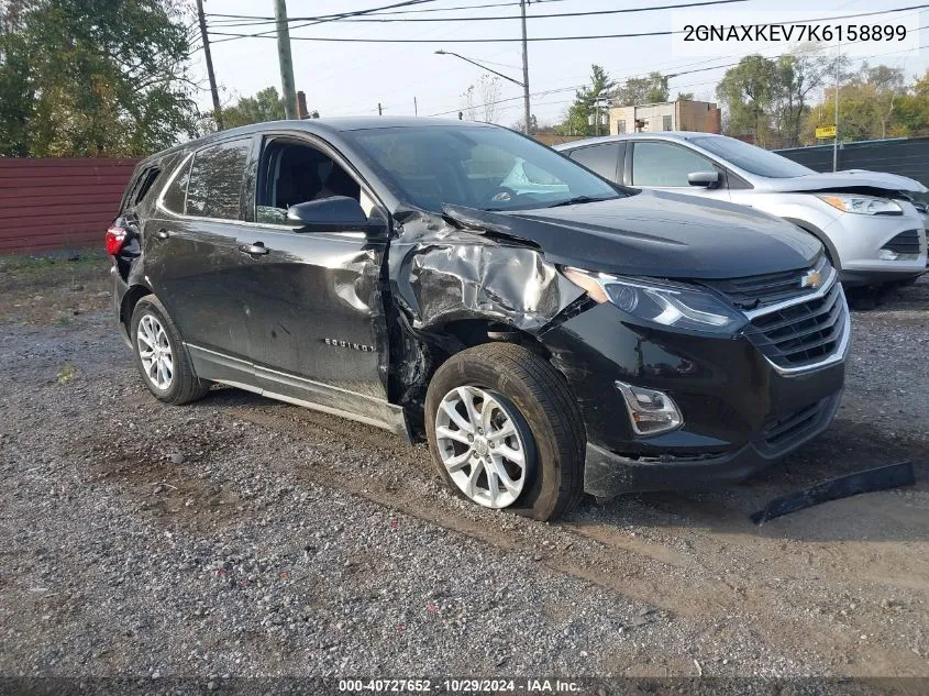 2019 Chevrolet Equinox Lt VIN: 2GNAXKEV7K6158899 Lot: 40727652