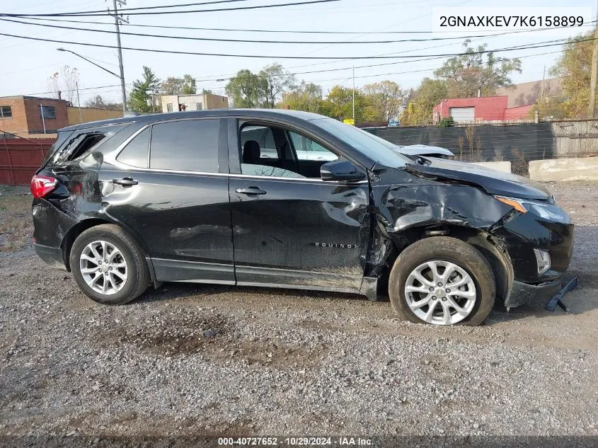 2019 Chevrolet Equinox Lt VIN: 2GNAXKEV7K6158899 Lot: 40727652