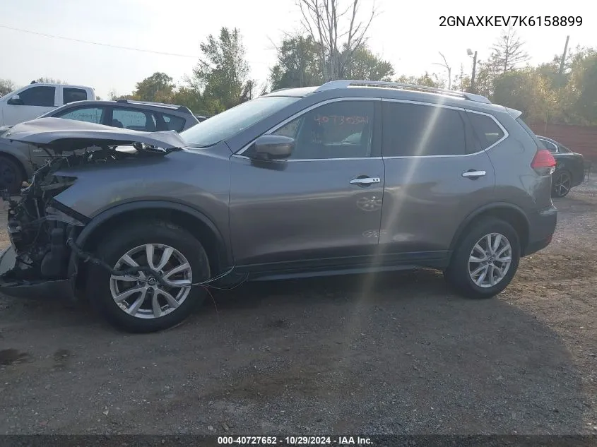 2019 Chevrolet Equinox Lt VIN: 2GNAXKEV7K6158899 Lot: 40727652