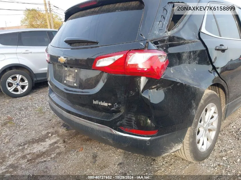 2019 Chevrolet Equinox Lt VIN: 2GNAXKEV7K6158899 Lot: 40727652