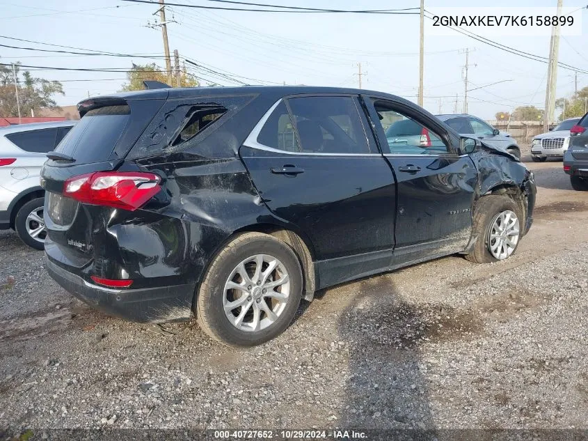 2019 Chevrolet Equinox Lt VIN: 2GNAXKEV7K6158899 Lot: 40727652