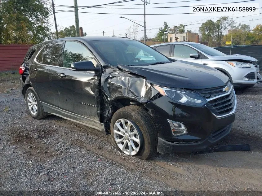 2019 Chevrolet Equinox Lt VIN: 2GNAXKEV7K6158899 Lot: 40727652