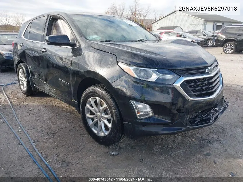 2019 Chevrolet Equinox Lt VIN: 2GNAXJEV5K6297018 Lot: 40743542