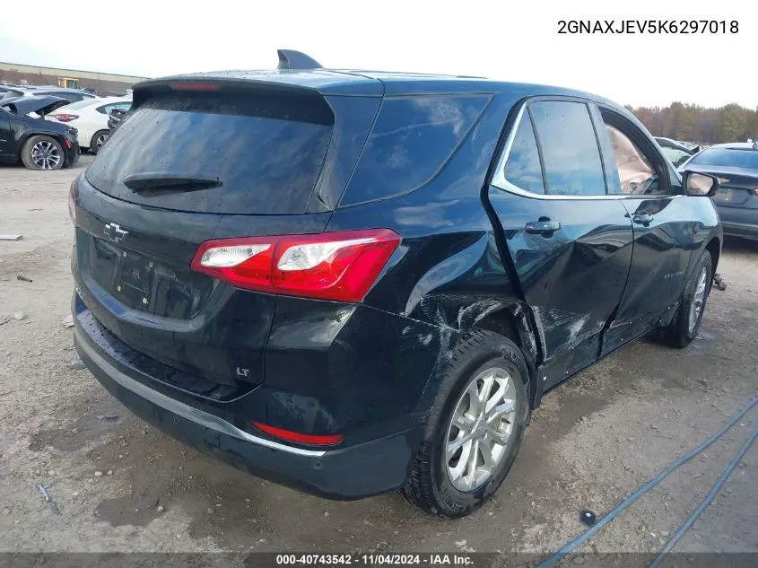 2019 Chevrolet Equinox Lt VIN: 2GNAXJEV5K6297018 Lot: 40743542