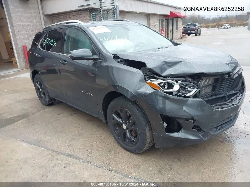 2GNAXVEX8K6252258 2019 Chevrolet Equinox Lt